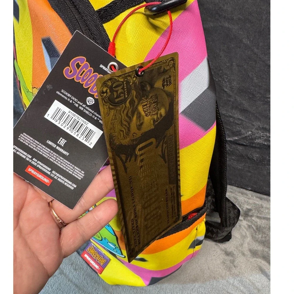 Sprayground Scooby-Doo Mystery Machine Backpack Limited Edition w/ tags